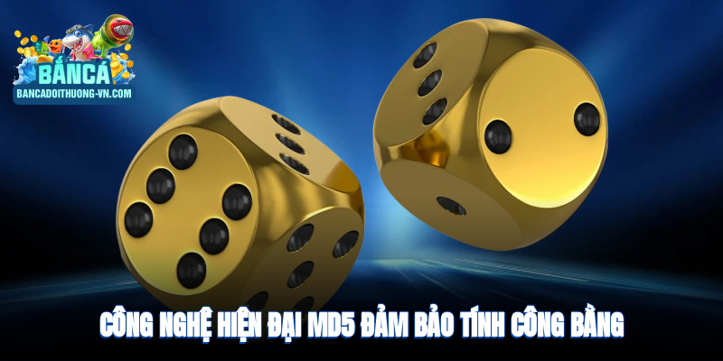Công nghệ hiện đại MD5 đảm bảo tính công bằng